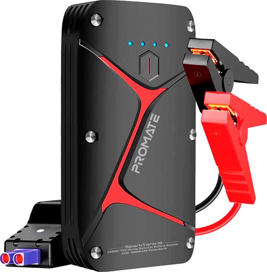 ▷ Сравнение Promate SparkTank-16 vs BASEUS Super Energy Max Car Jump  Starter 20000 : Характеристики