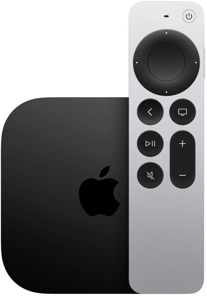 ▷ Сравнение Apple TV 4K 64GB 2022 vs Xiaomi Mi Box S : Подключение и  интерфейсы · Разъемы · Аппаратная часть