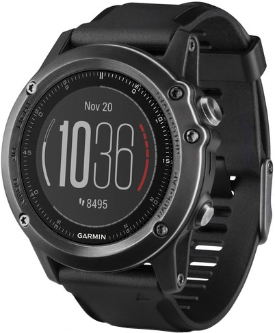 Garmin fenix 5x Sapphire (51mm) (серые с металлическим браслетом)