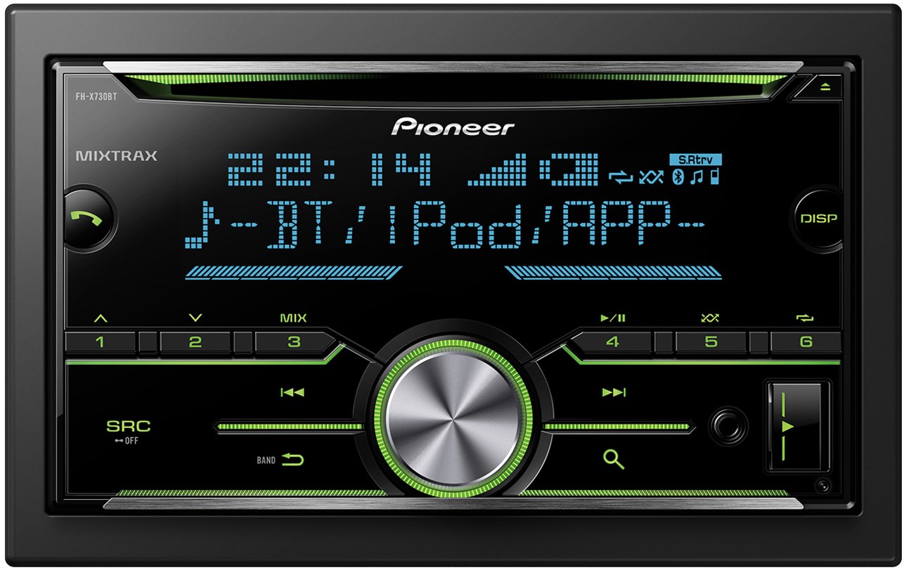 ▷ Сравнение Pioneer MVH-S620BT vs Pioneer FH-X730BT : Оснащение ·  Эквалайзер · Хар-ки усилителя · Управление · Выходы · Входы · Дополнительно