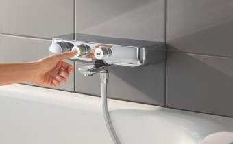 Топовые серии смесителей Grohe: Eurosmart, Grohtherm, Bau и др